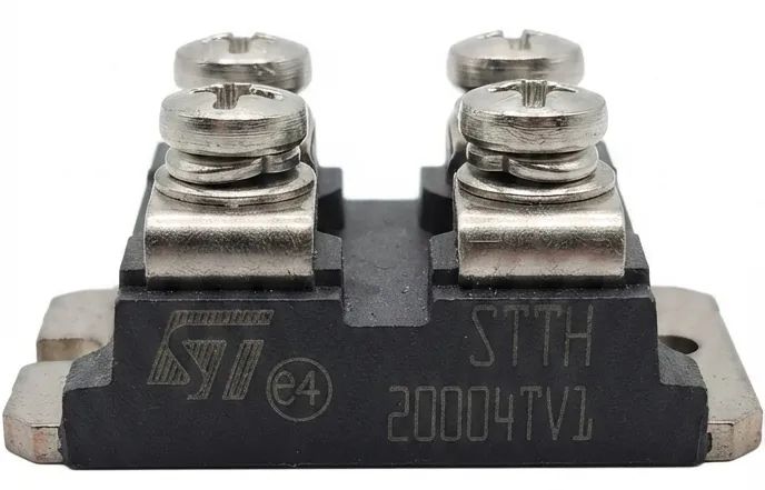 Módulo Retificador Ultrafast de Alta Tensão STTH20004TV1 (STMicroelectronics ORIGINAL)