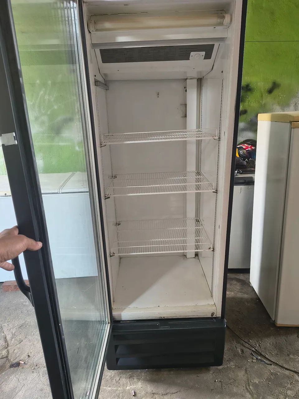 Vendo freezer Expositor hussmann de 570 litros funcionando perfeitamente  - Foto 4