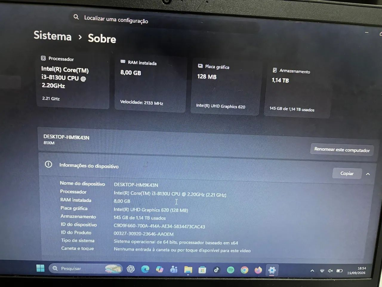 Notebook Lenovo i3 - Foto 2