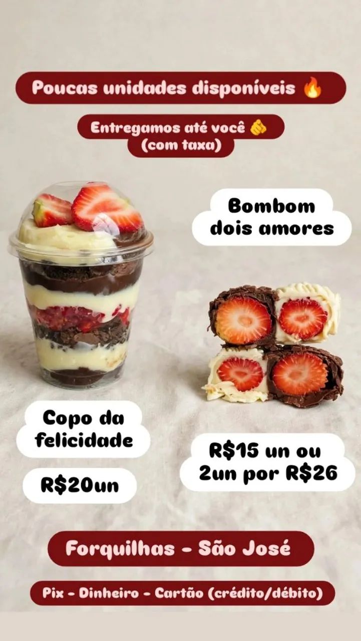 DOCES EM FORQUILHAS, SÃO JOSÉ 