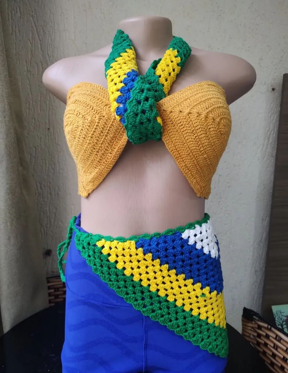 Bandana de crochê  - Foto 2