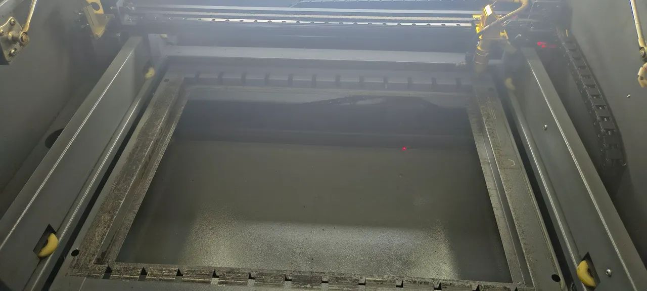 Máquina de corte a laser CO2 60x40 de 60w com mesa de elevação  - Foto 5