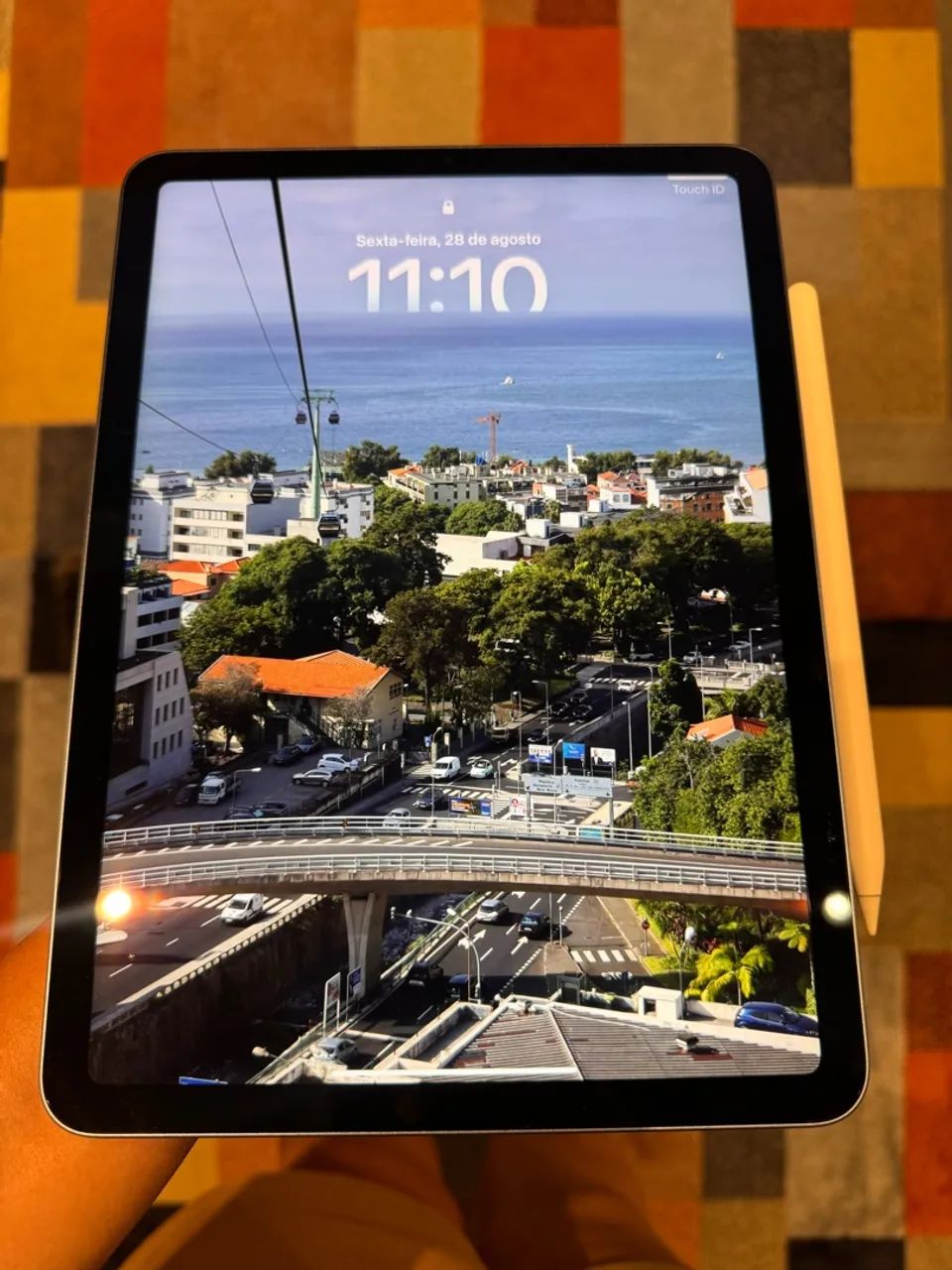 iPad Air de 5ª geração 256GB azul