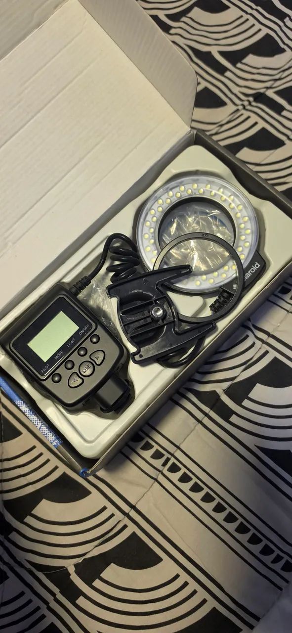 Macro LED ring light para CAMERA DSLR