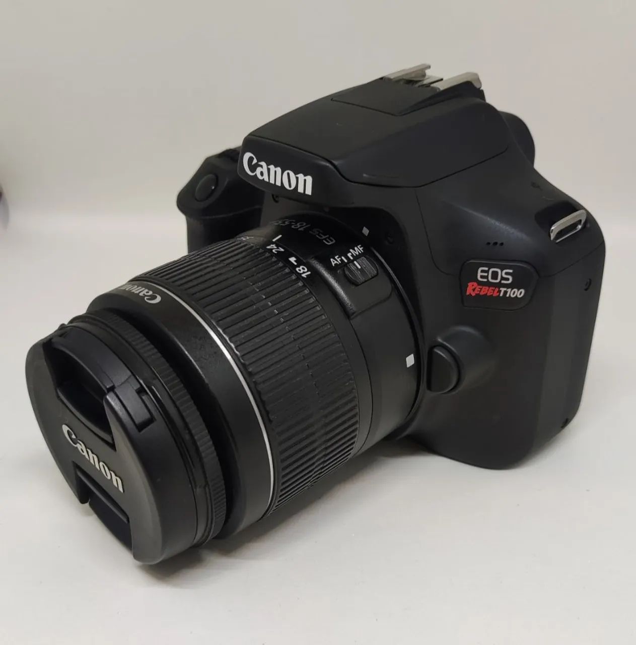 Camera CANON EOS REBEL T100 (NOVA) Completa