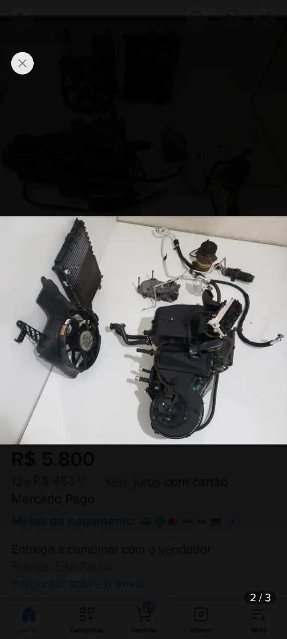 Vende-se ar condicionado do gol g4.1.0. - Foto 2
