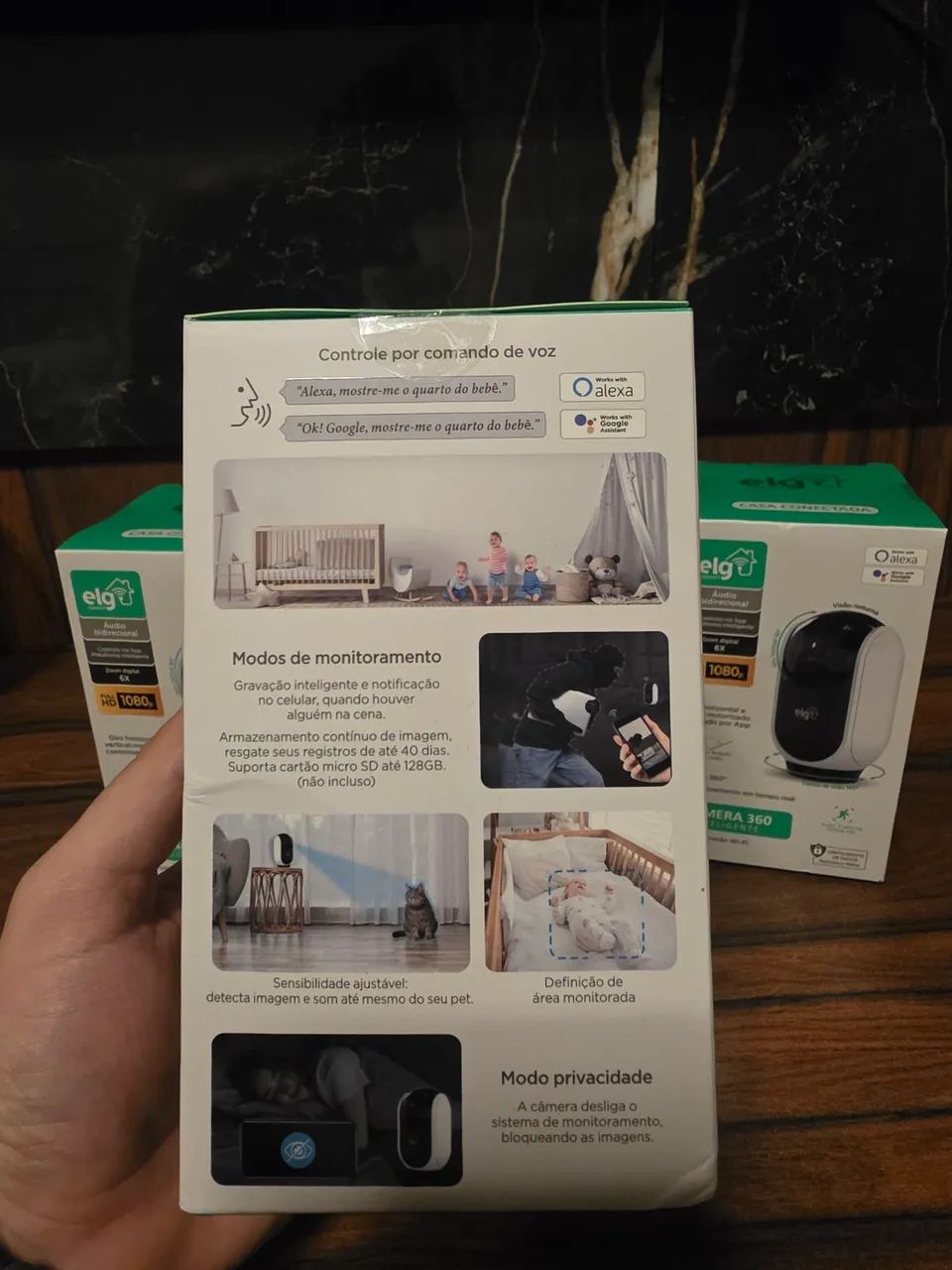 Camera inteligente ELG 360 nova + NF - Foto 3