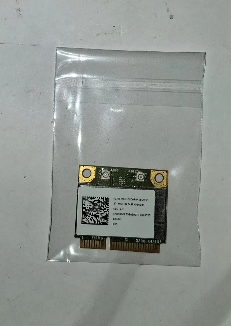 PLACA WIFI + BLUETOOTH 