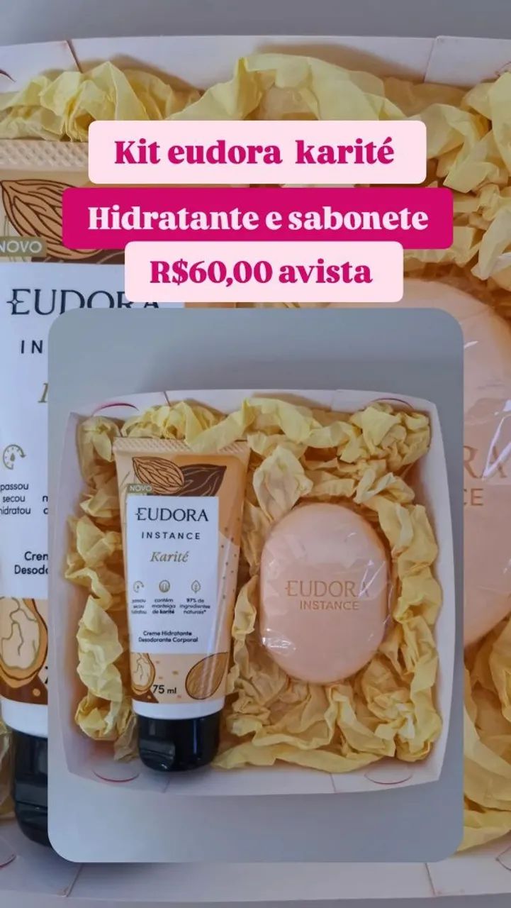 Kit feminino Eudora 