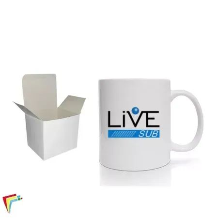 30 Canecas LiveSub para Sublimação