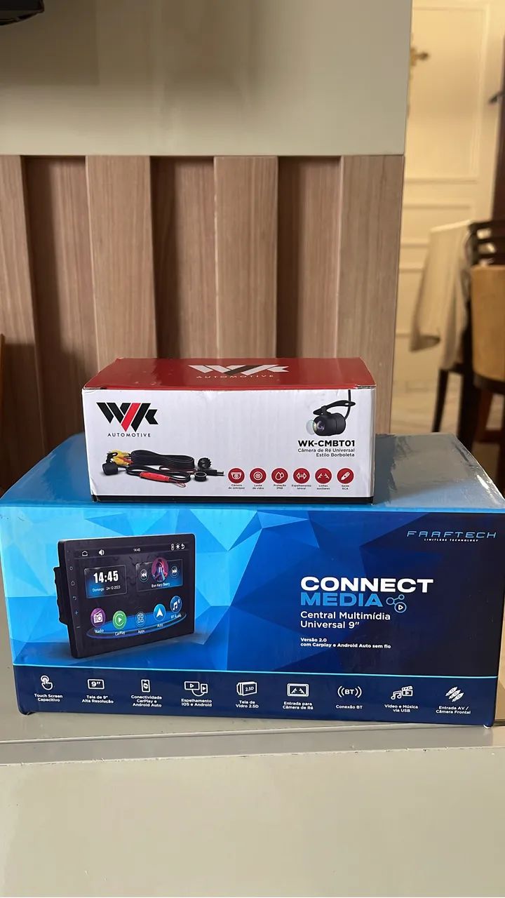 DVD de 9 polegadas com moldura Onix e prisma 2012 ate 2019 - Foto 4