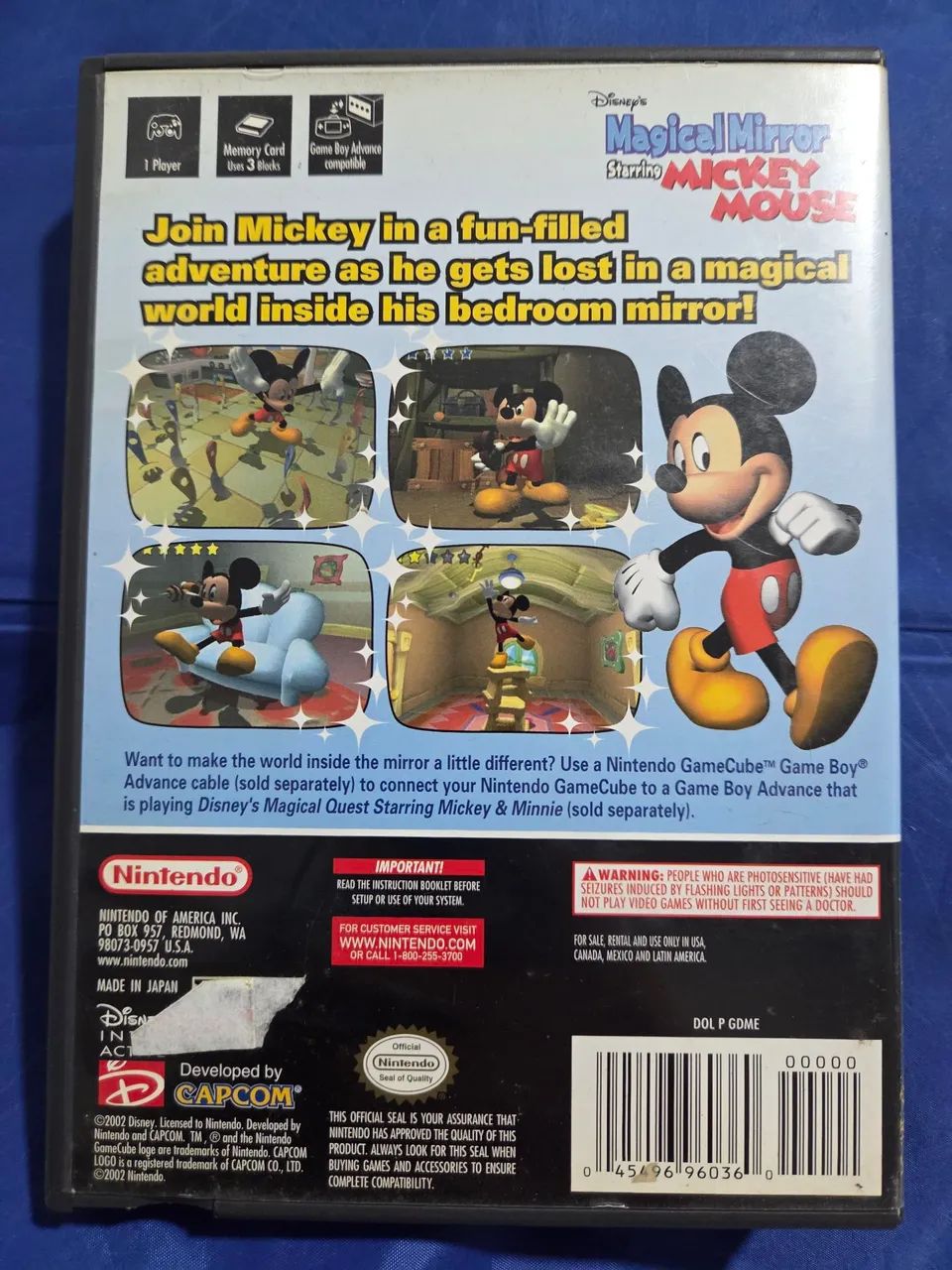 Magical Mirror Starring Mickey Mouse Gamecube  - Foto 2