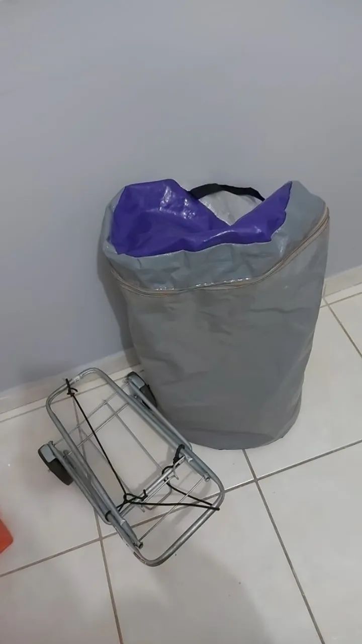 Carrinho de mão dobrável