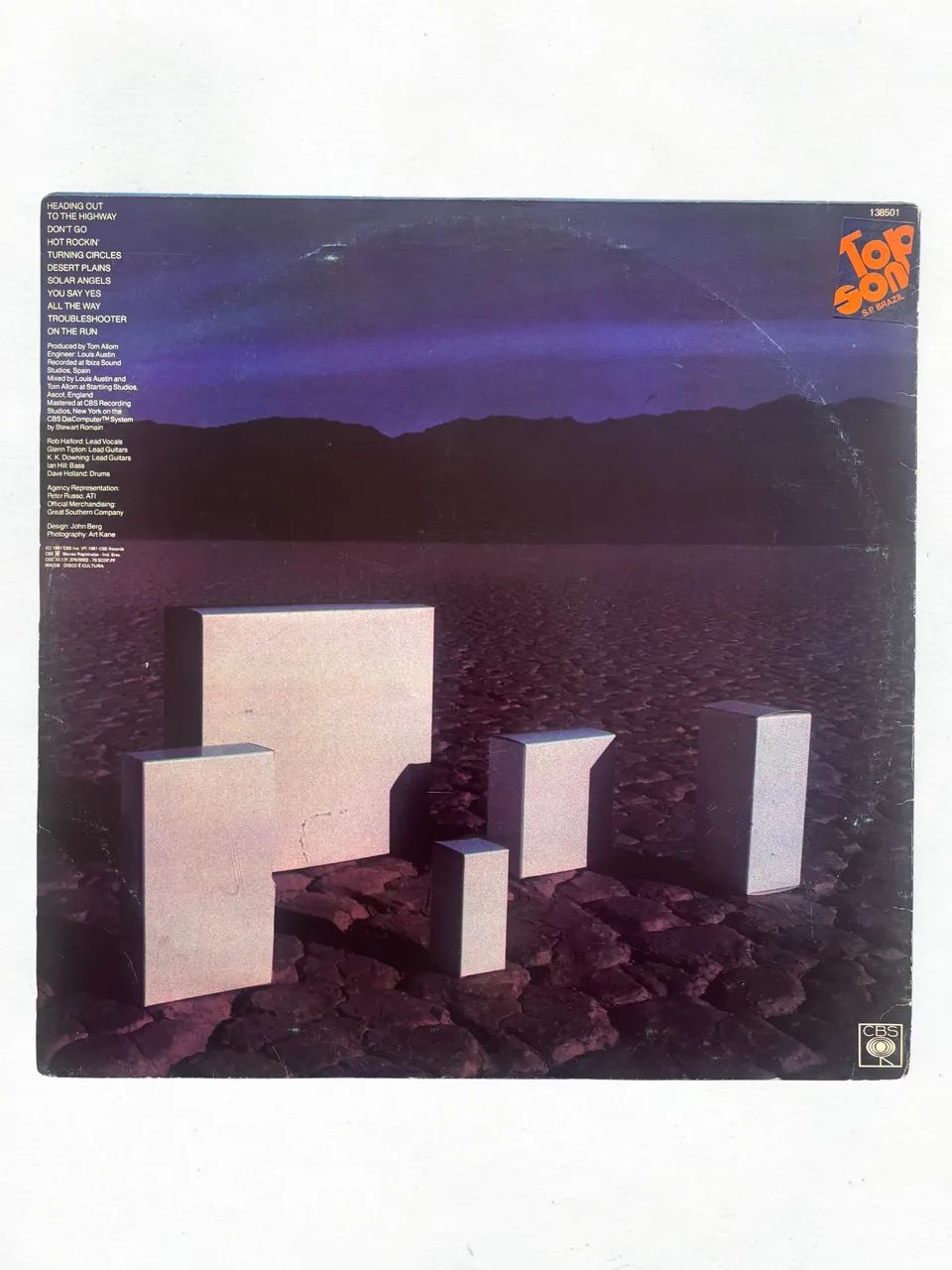 LP Judas Priest - Point Of Entry - Foto 3