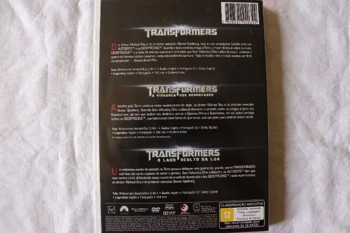 DVD Transformers 4 filmes - Foto 4