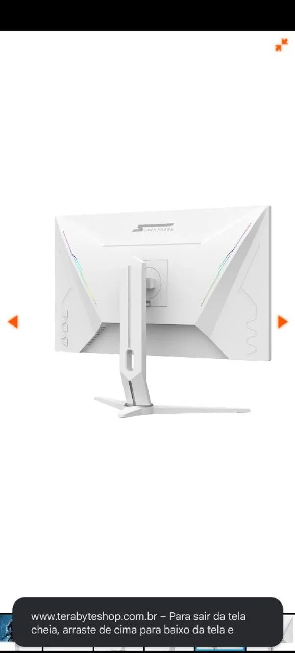 Monitor Superframe Prisma V2 BRANCO - Foto 3