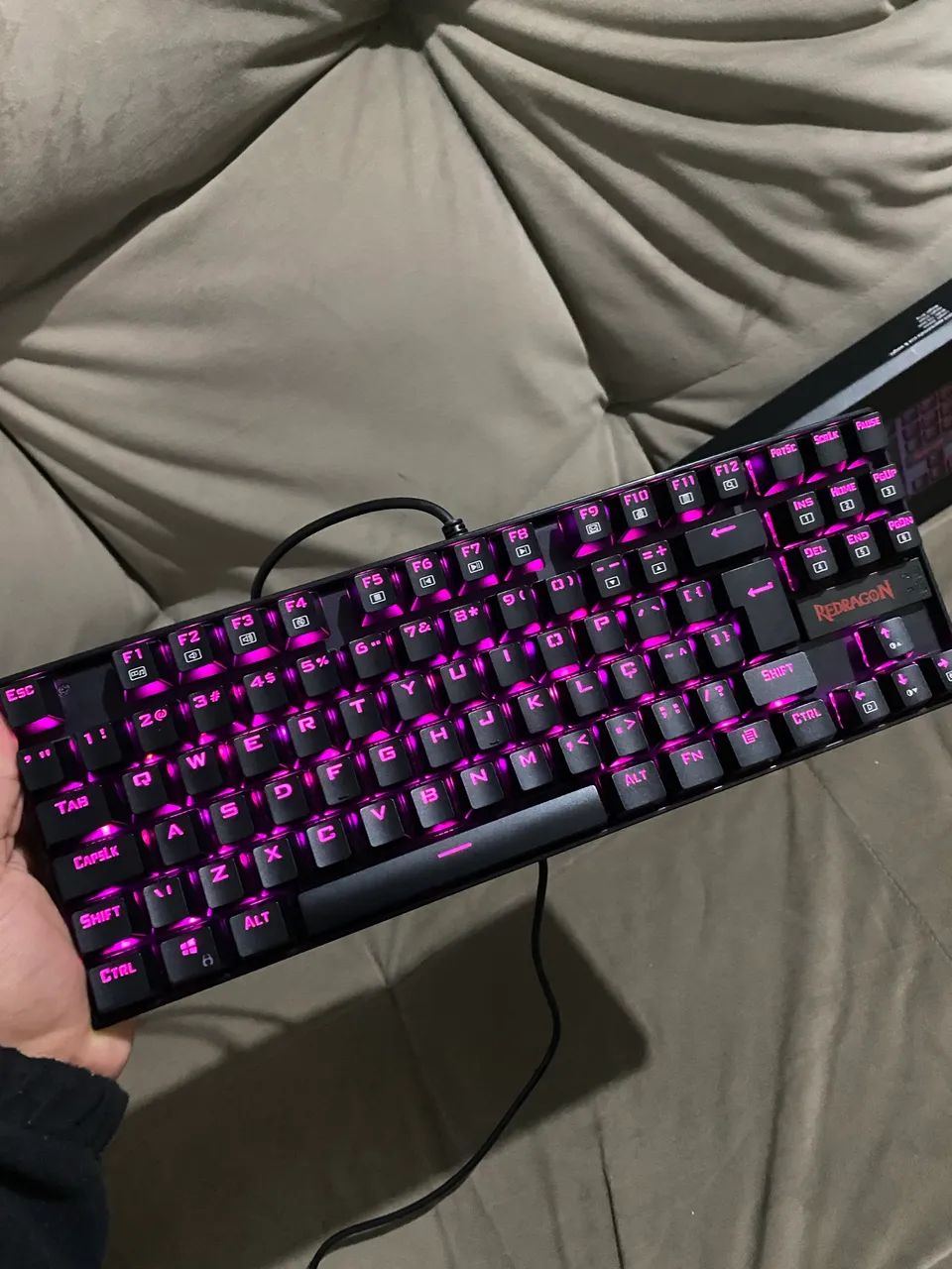 Teclado Kumara Redragon - Foto 3
