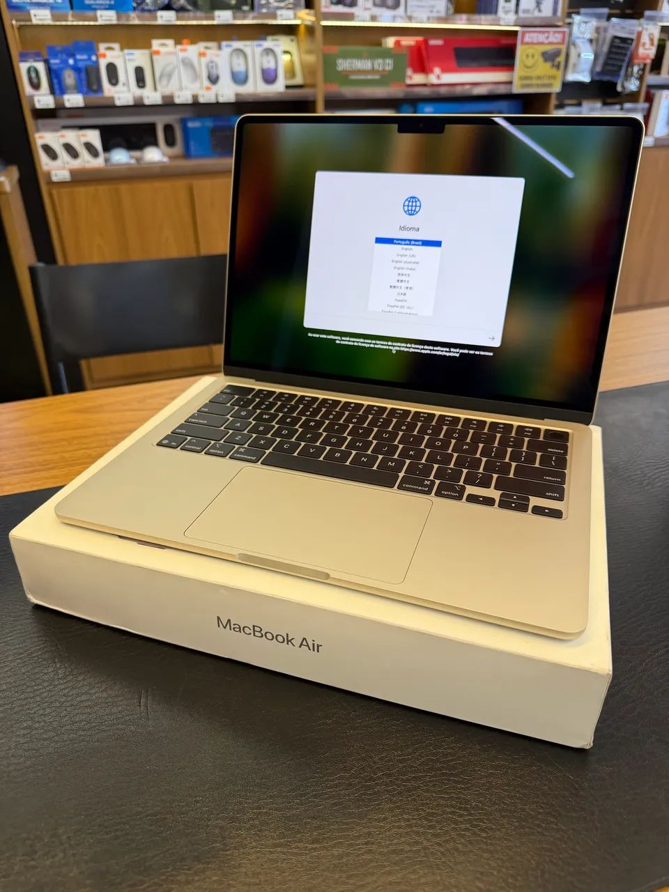 MacBook Air m4 256gb com garantia 