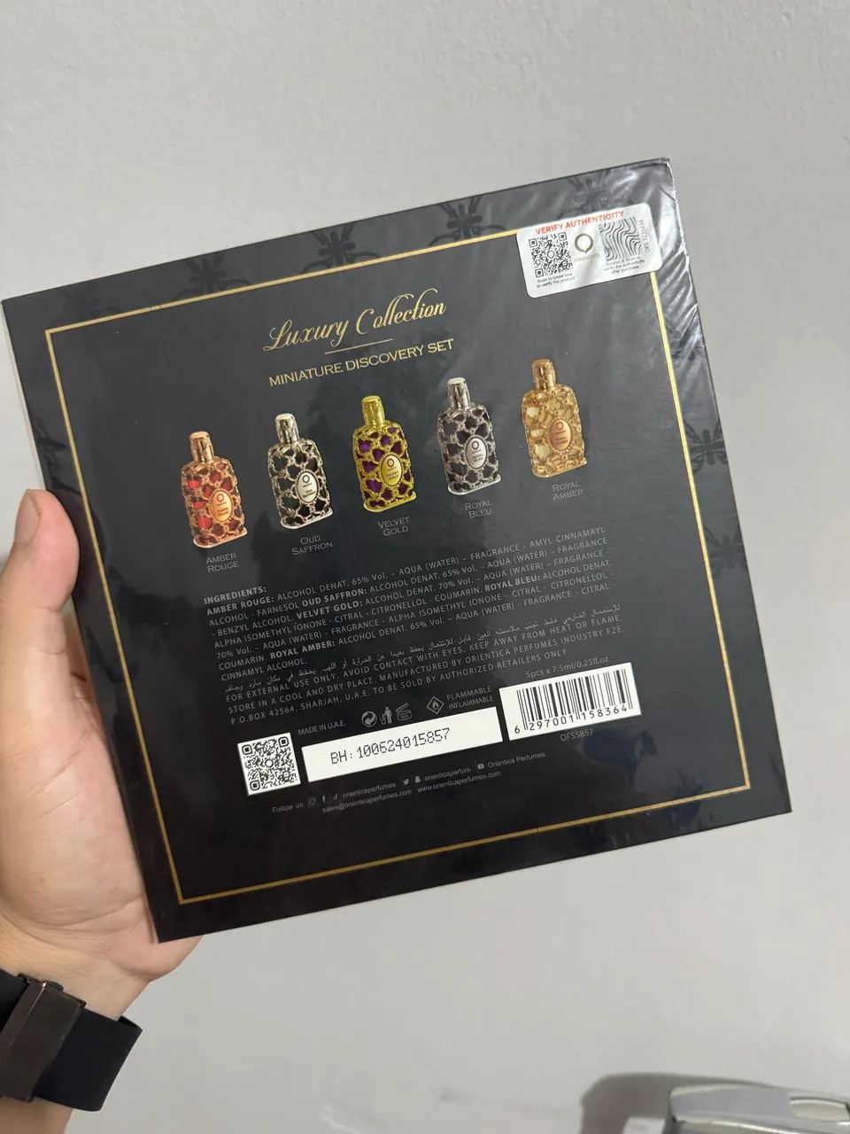 Kit perfume orientica miniatura discovery set - Foto 3