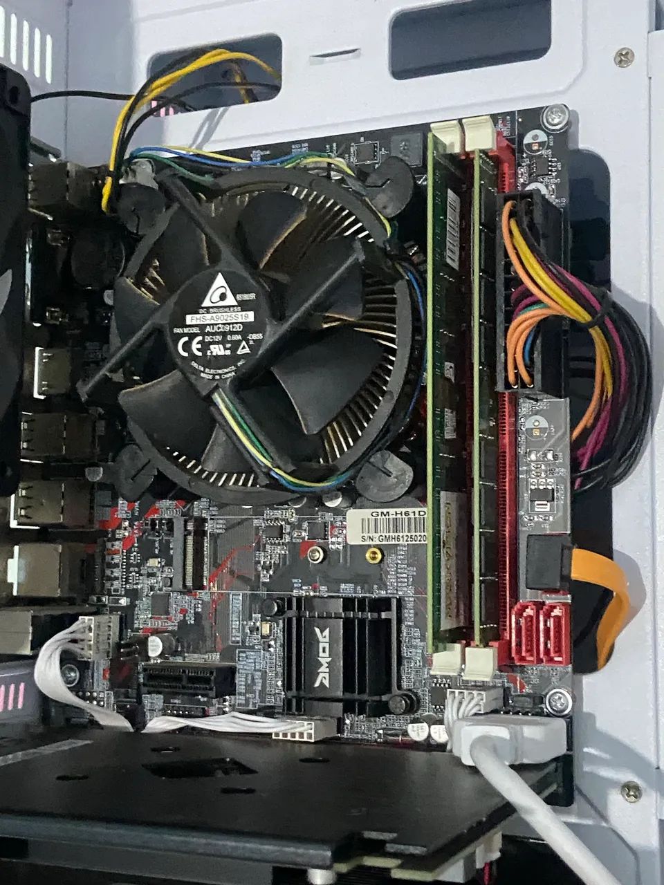 placa mãe + processador + 16g de ram ddr3