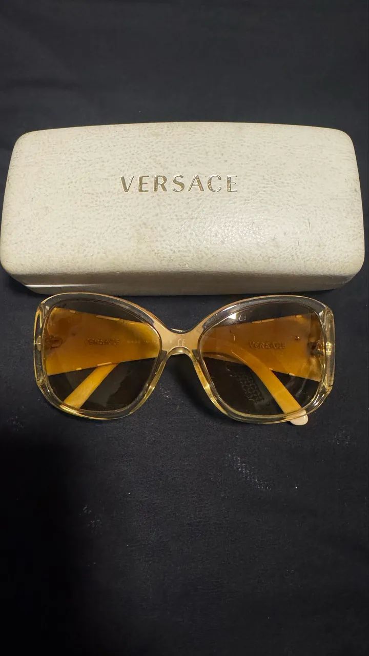 óculos de sol versace 4171 bege - Foto 2