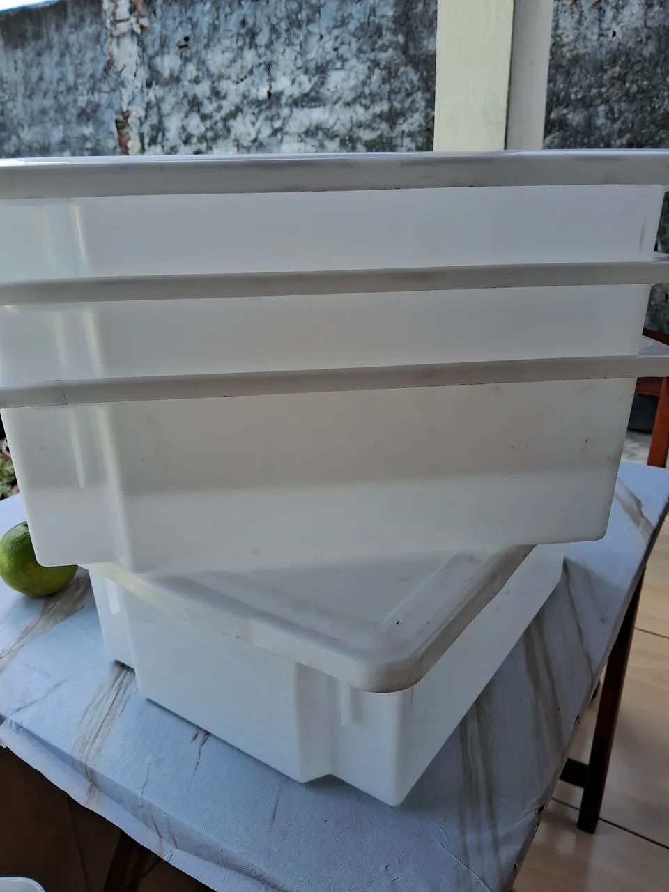 Caixa plástica 10l multiuso micro-ondas e freezer unidade - Foto 3