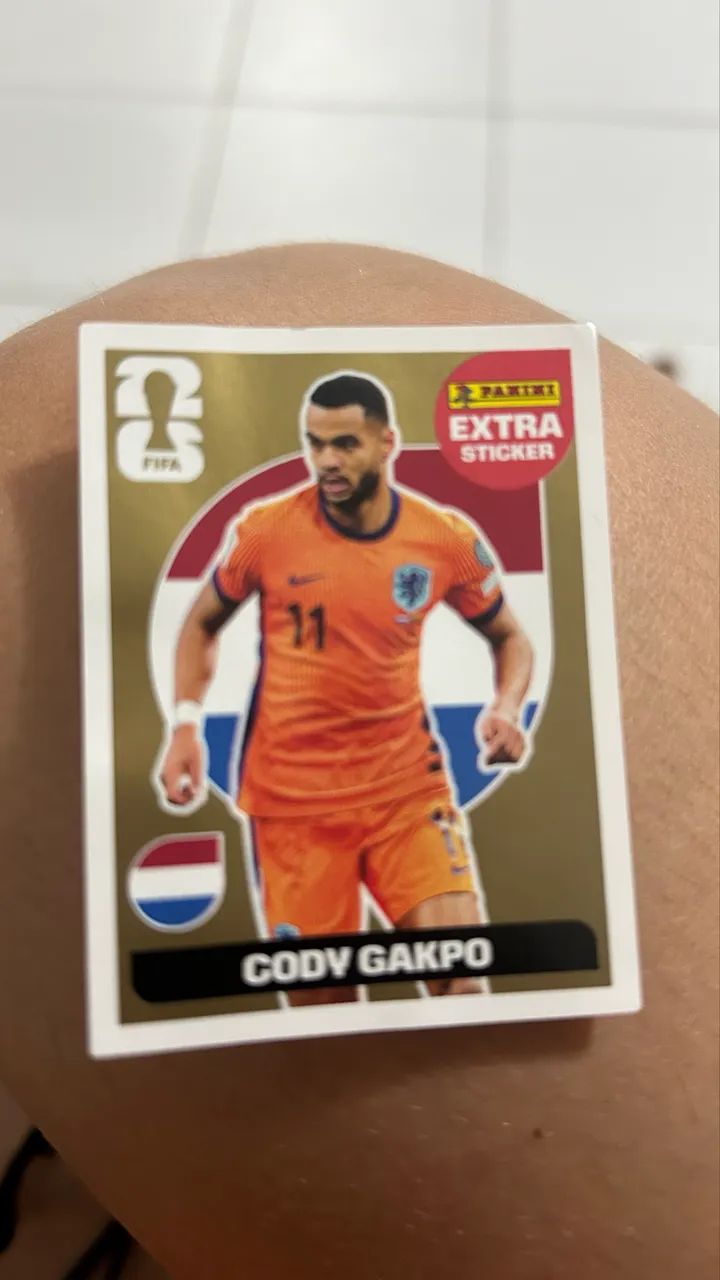 Figurinha extra stickers Cody Gakpo - Foto 5