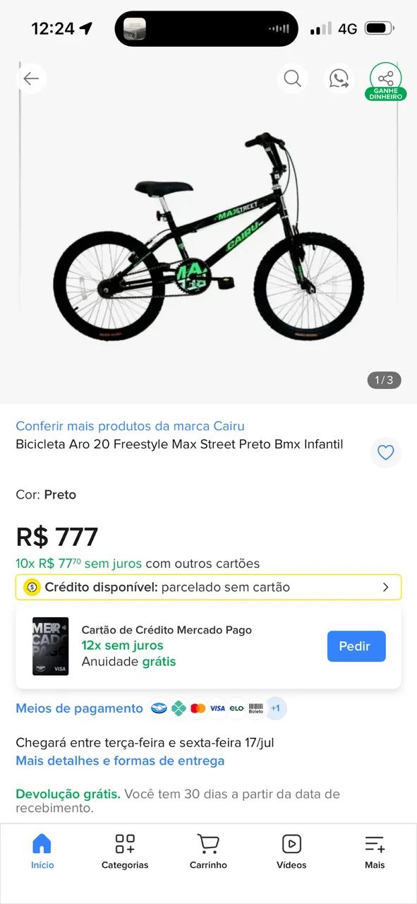Bicicleta Free Ride aro 20  - Foto 2