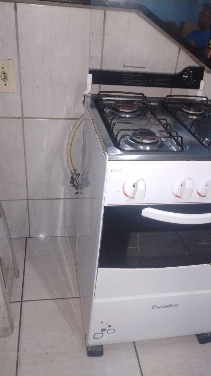 Fogão 4 bocas com acendimento Manual - Foto 2