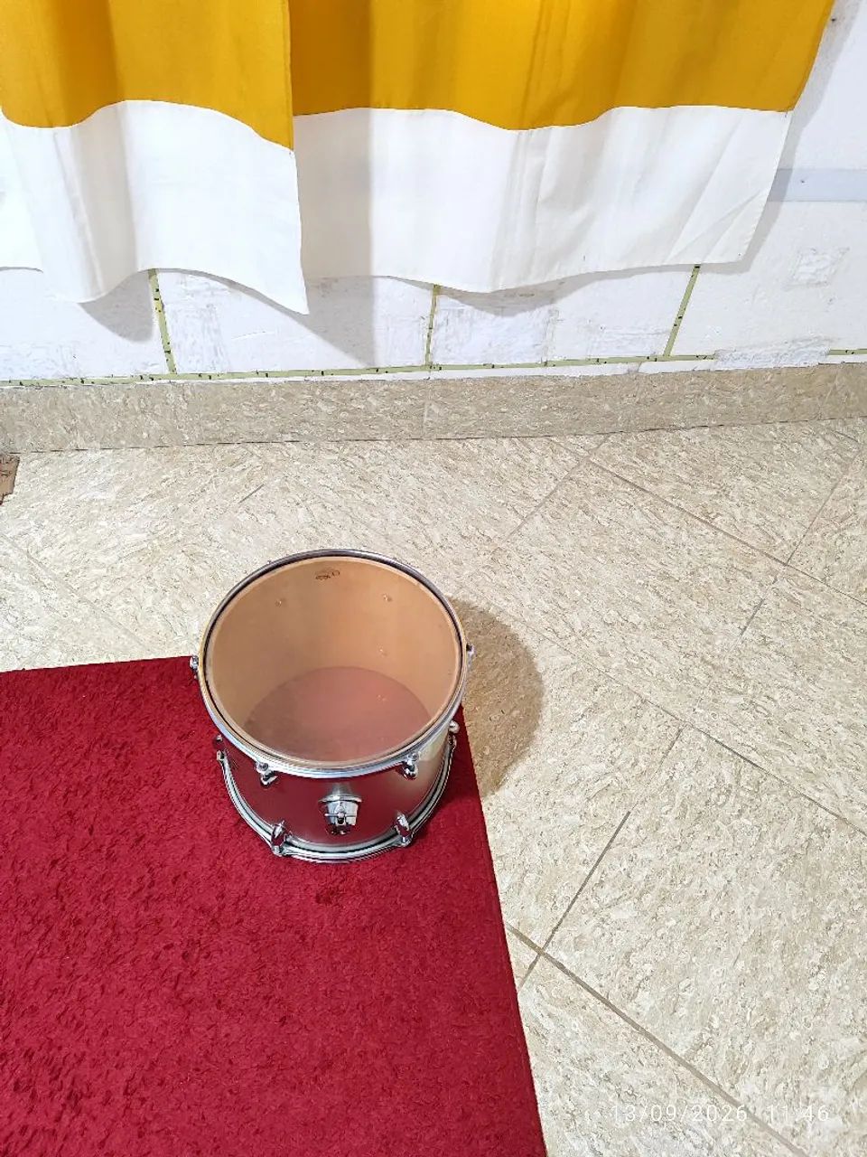 Tom de 13 polegadas 6 afinação da Wolfdrumes usado perfeito top