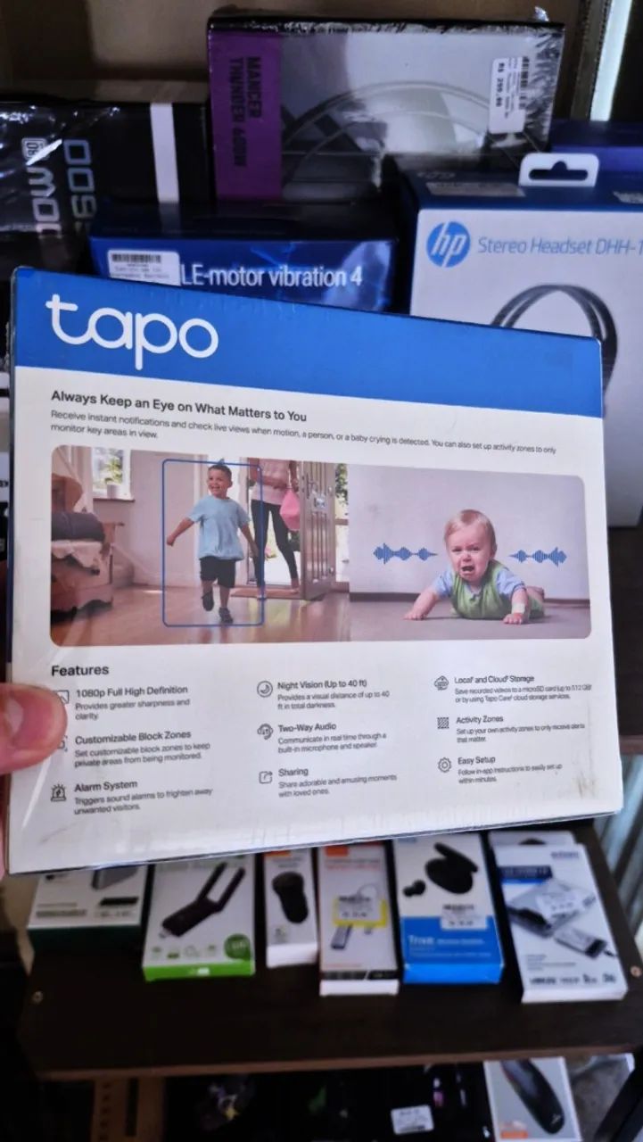 Câmera Wifi TP-Link, nova, lacrada, com garantia! - Foto 2