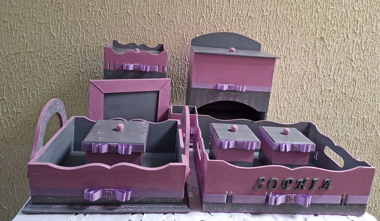 Cxs em mdf decoradas - Foto 2