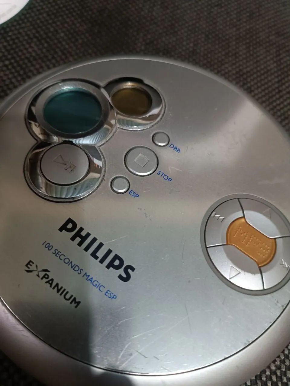 Discman Philips expanium (com defeito) - Foto 5