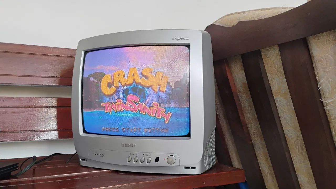 TV Tubo Semp Lumina 14 Polegadas para Games Antigos 