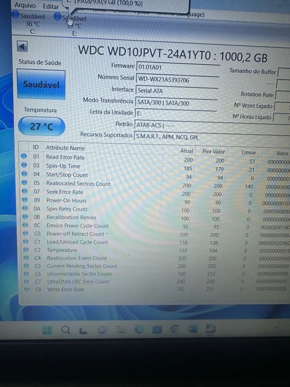Vaio core i7 décima geração 8GB de memória SSD M2 e HD  - Foto 2