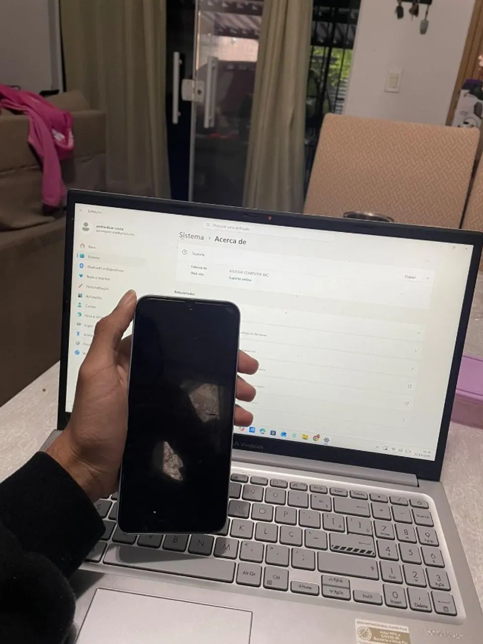 ? COMBO ASUS VIVOBOOK + SAMSUNG GALAXY A15 ? OPORTUNIDADE! - Foto 3