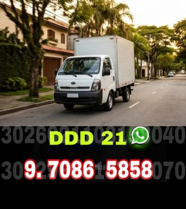 Frete, Fretes e Mudanças - Itens frágeis manuseados com atenção