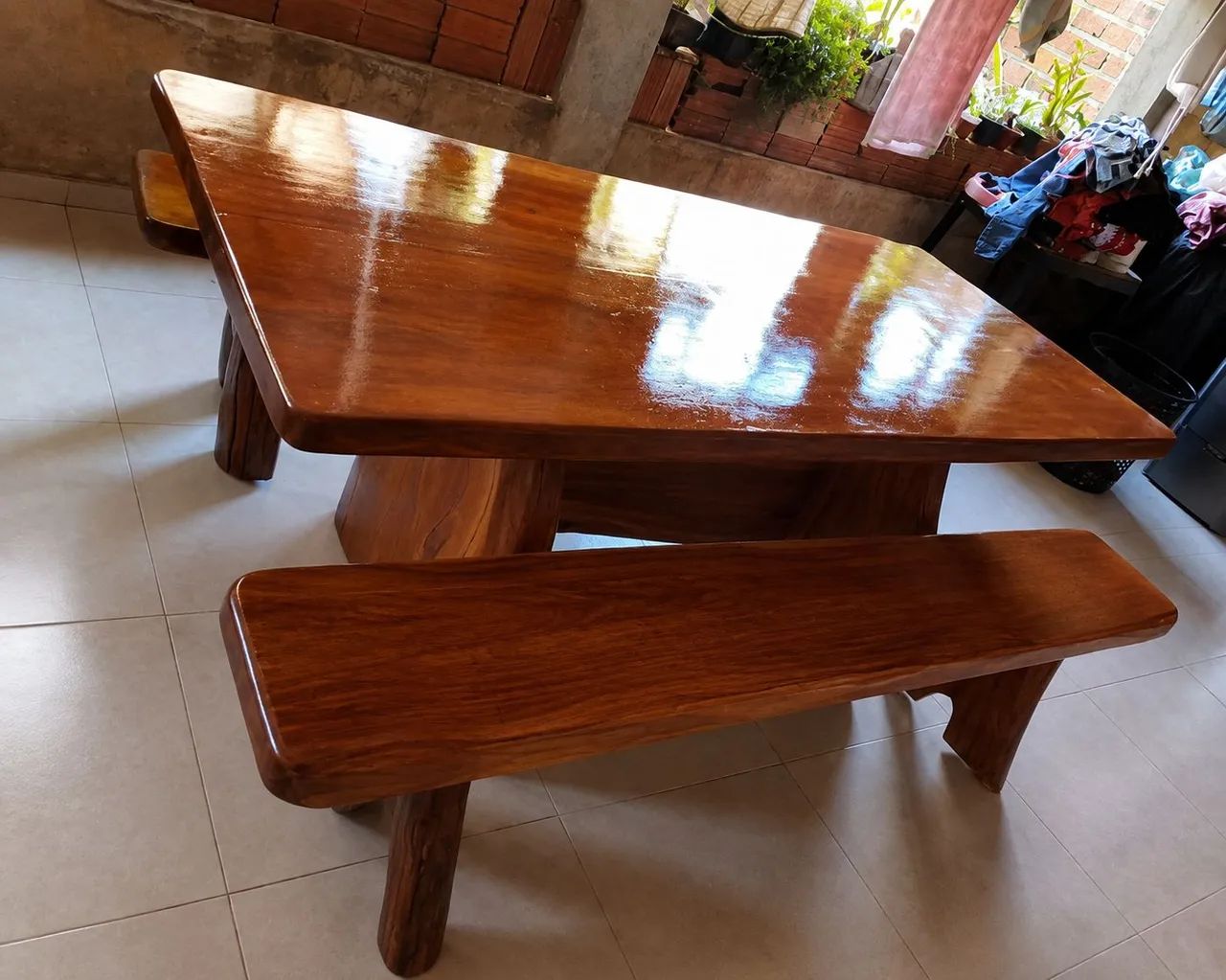 Mesa 2,5 com os dois bancos  - Foto 4