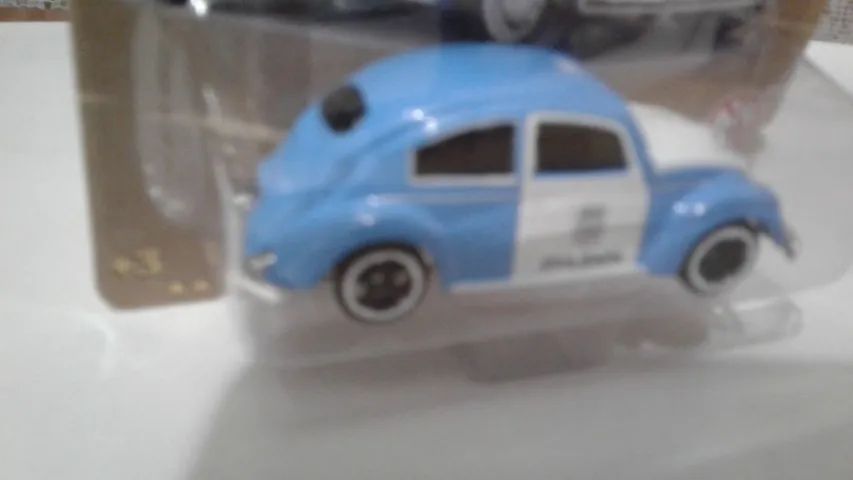 Fusca miniatura 1/64 policia - Foto 4