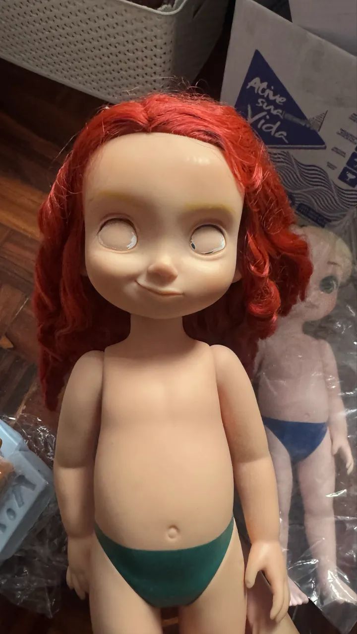 Boneca Merida Animators para repaint  - Foto 2