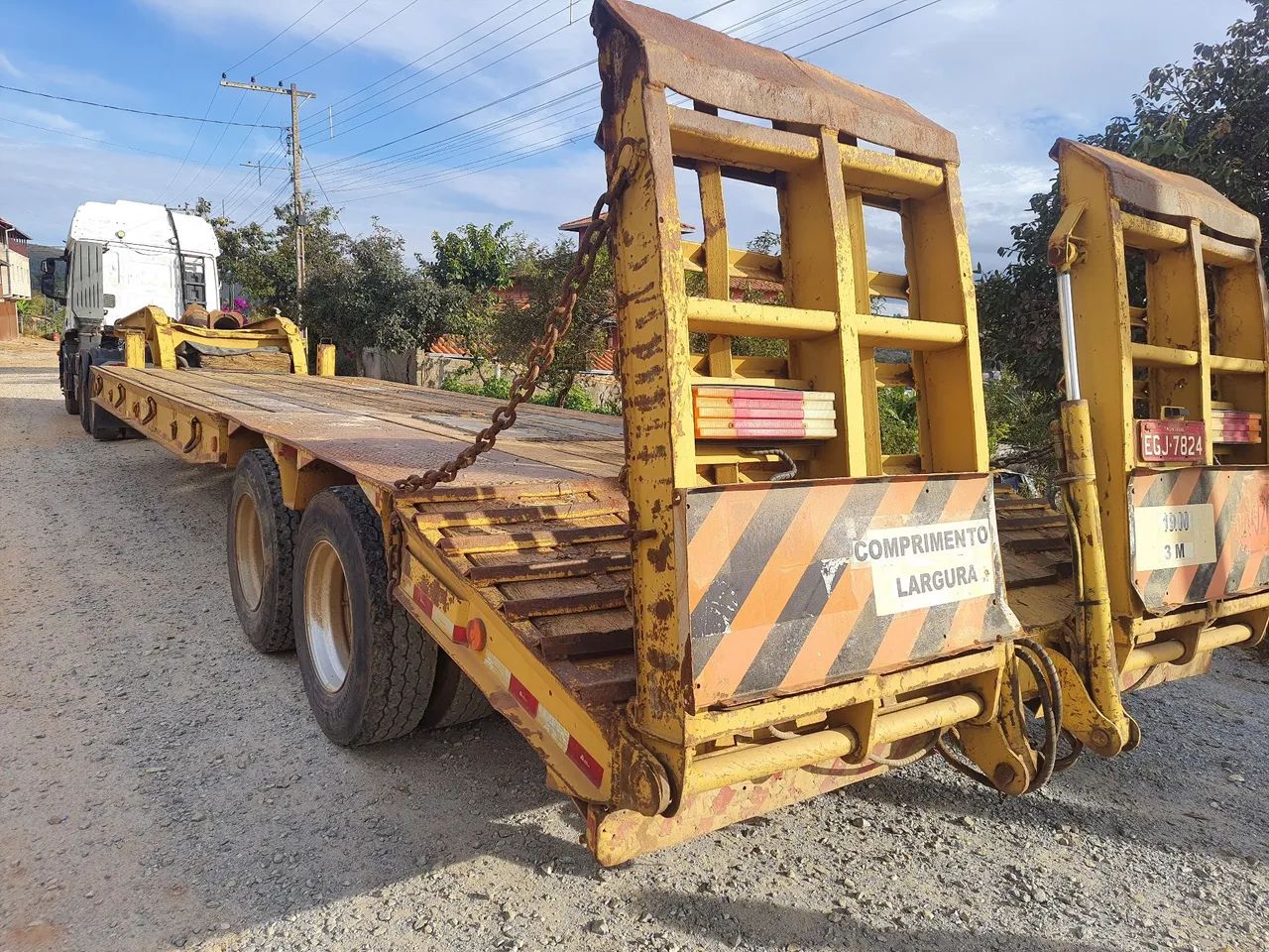 Carreta Prancha 2 Eixos - Foto 4