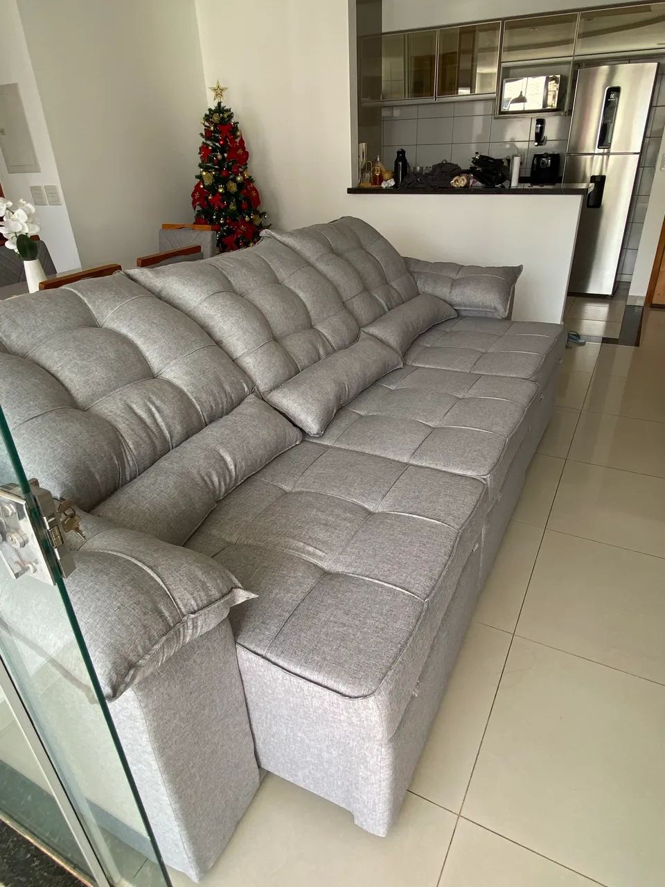 Sofá em linho premium 458363212346828803