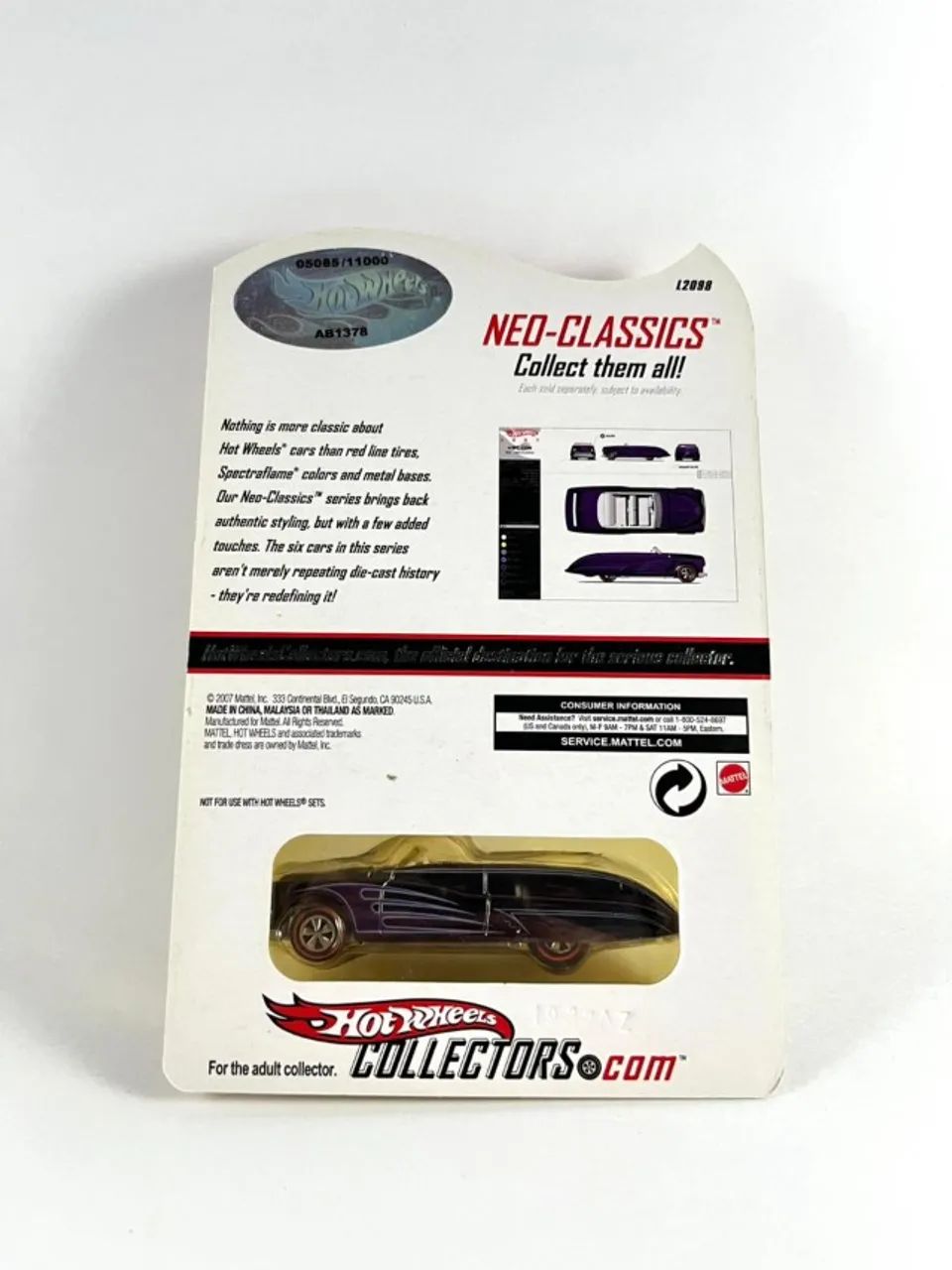 Hot Wheels Neo-Classics Purple Passion Convertible | Lacrado