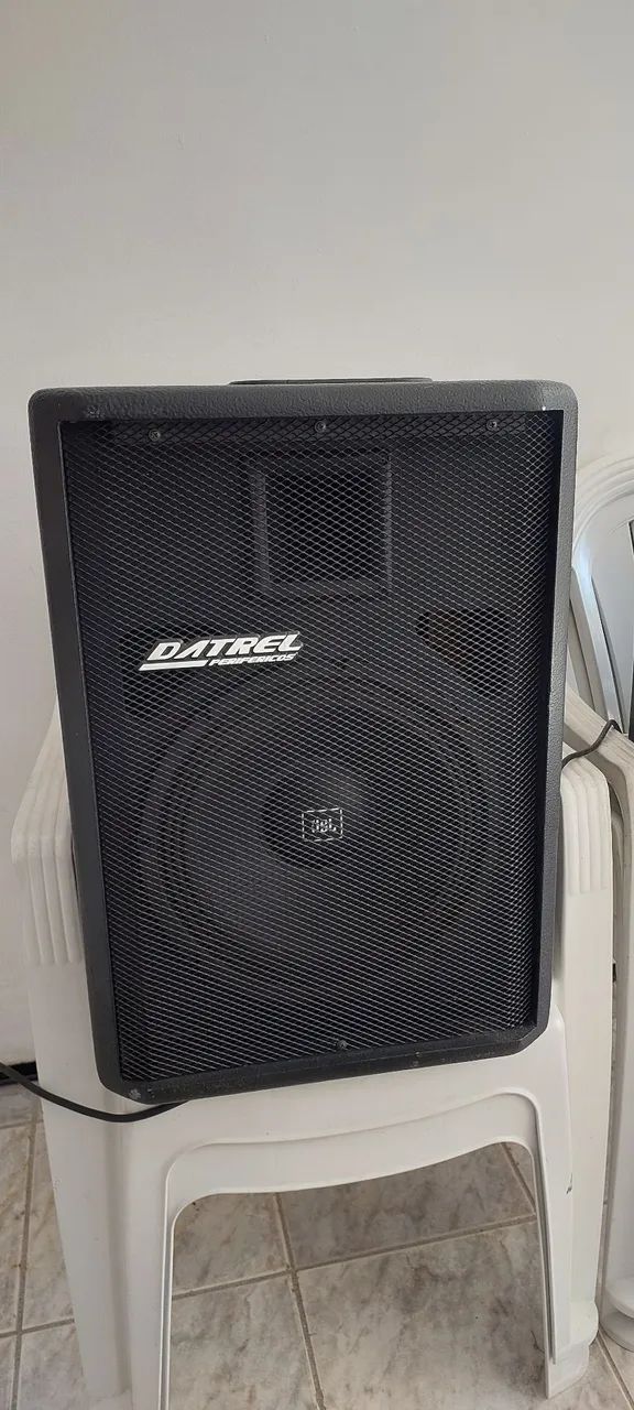 Par de caixas de som Ativa e Passiva Datrel jbl 12 polegas - Foto 3