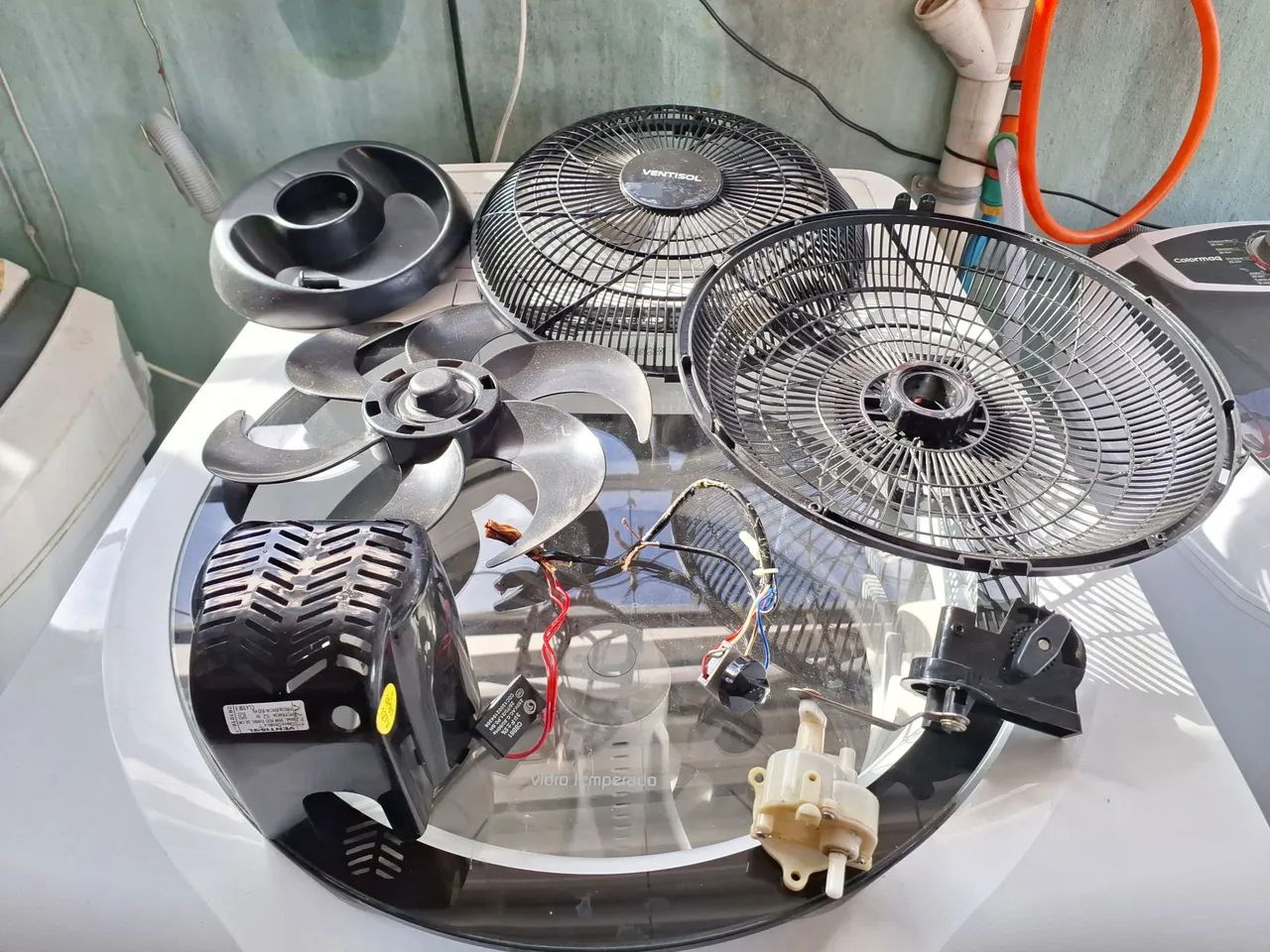 Ventilador de Mesa Ventisol 30cm Peças