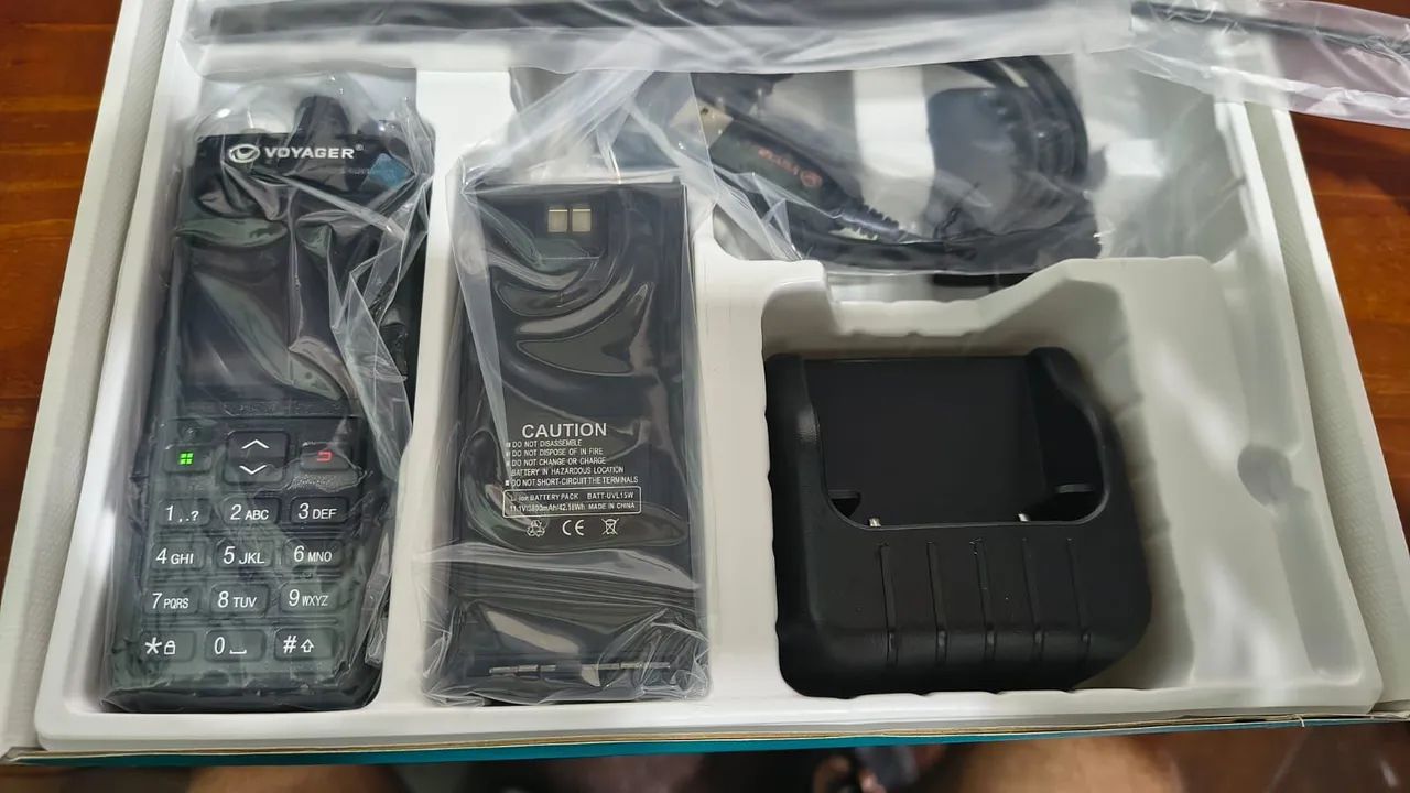 Rádio voyager UV 15w - novo  - Foto 3