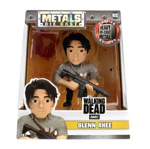 Kit 3 Bonecos Daryl, Rick e Glenn The Walking Dead Jada Toys - Foto 3