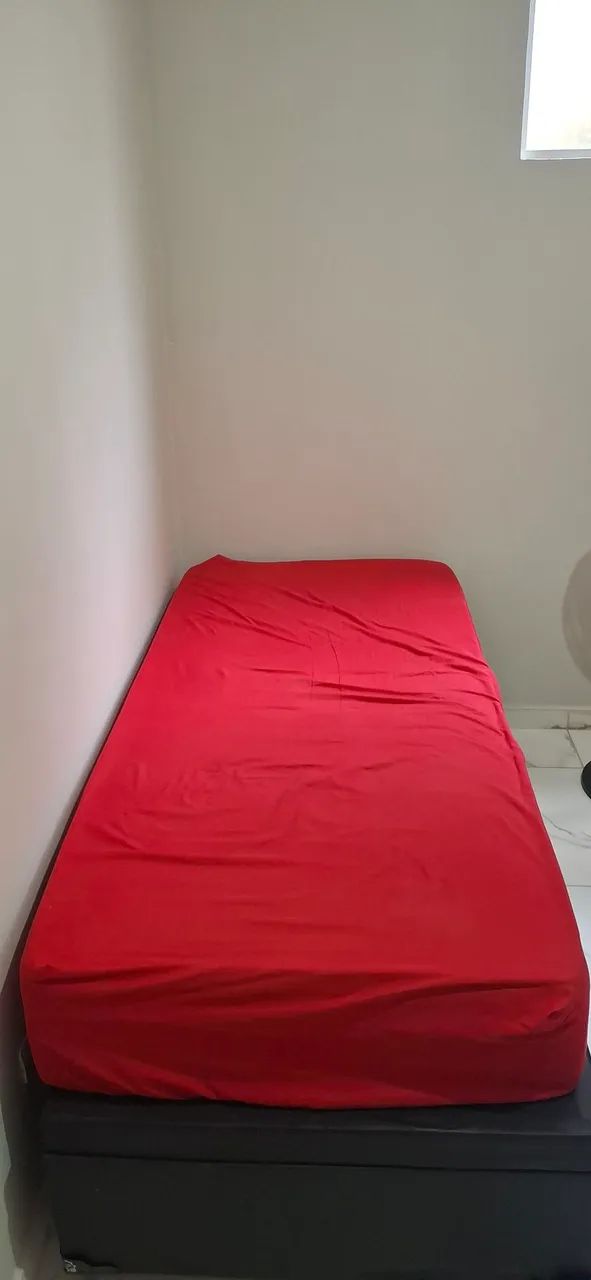 Cama box baú com colchão solteiro - Foto 2