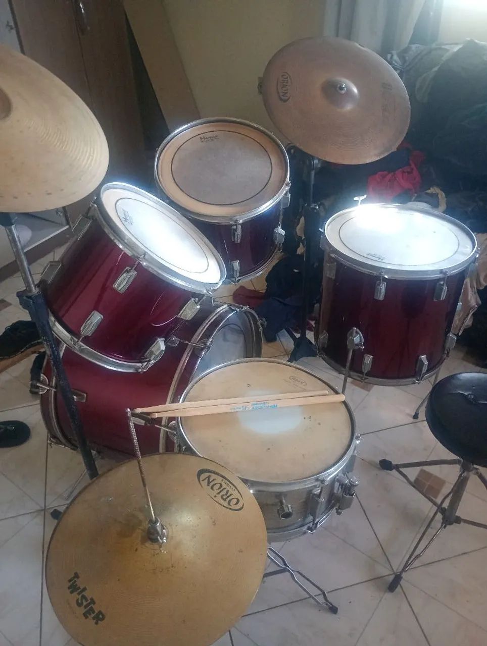 Bateria completa  - Foto 2