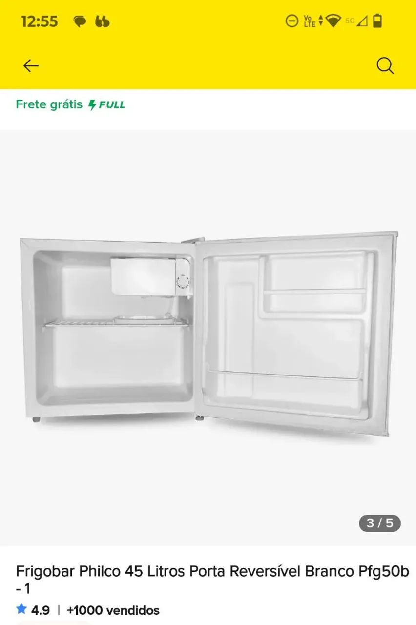 Vendo frigobar com 5 meses de uso - Foto 3